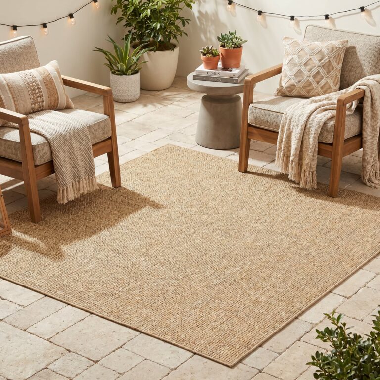 Tappeto da Esterno Yucana Quadrato Beige