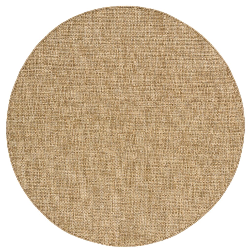 Tappeto da Esterno Yucana Rotondo Beige