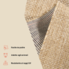 Tappeto da Esterno Yucana Rotondo Beige