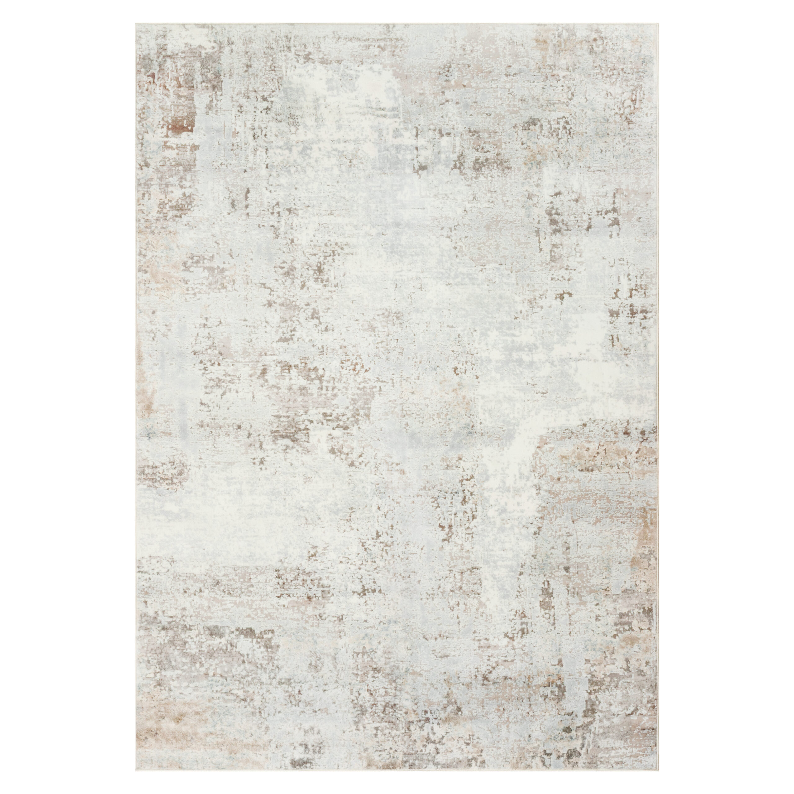 Tappeto Venezia Moderno Astratto Crema Marrone Antiscivolo