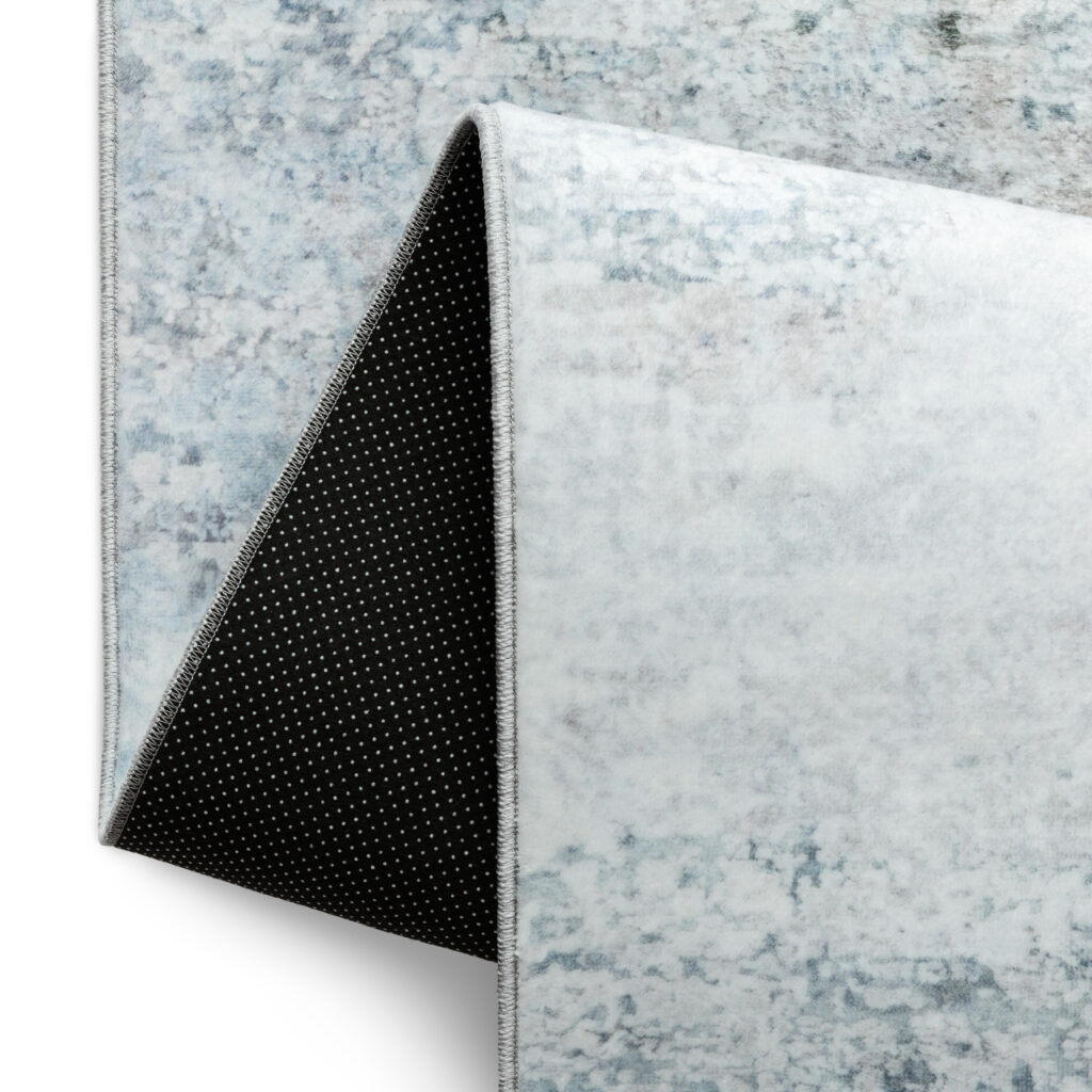 Tappeto Venezia Moderno Astratto Blu Grigio Bianco Antiscivolo
