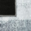 Tappeto Venezia Moderno Geometrico Carminio Grigio Antiscivolo