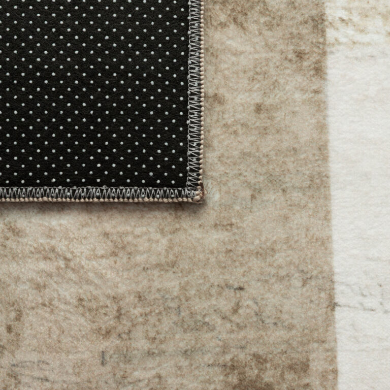 Tappeto Venezia Geometrico Astratto Marrone Beige Antiscivolo