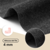 Erba Sintetica Vera Antracite 4 mm