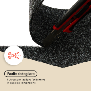Erba Sintetica Vera Antracite 4 mm