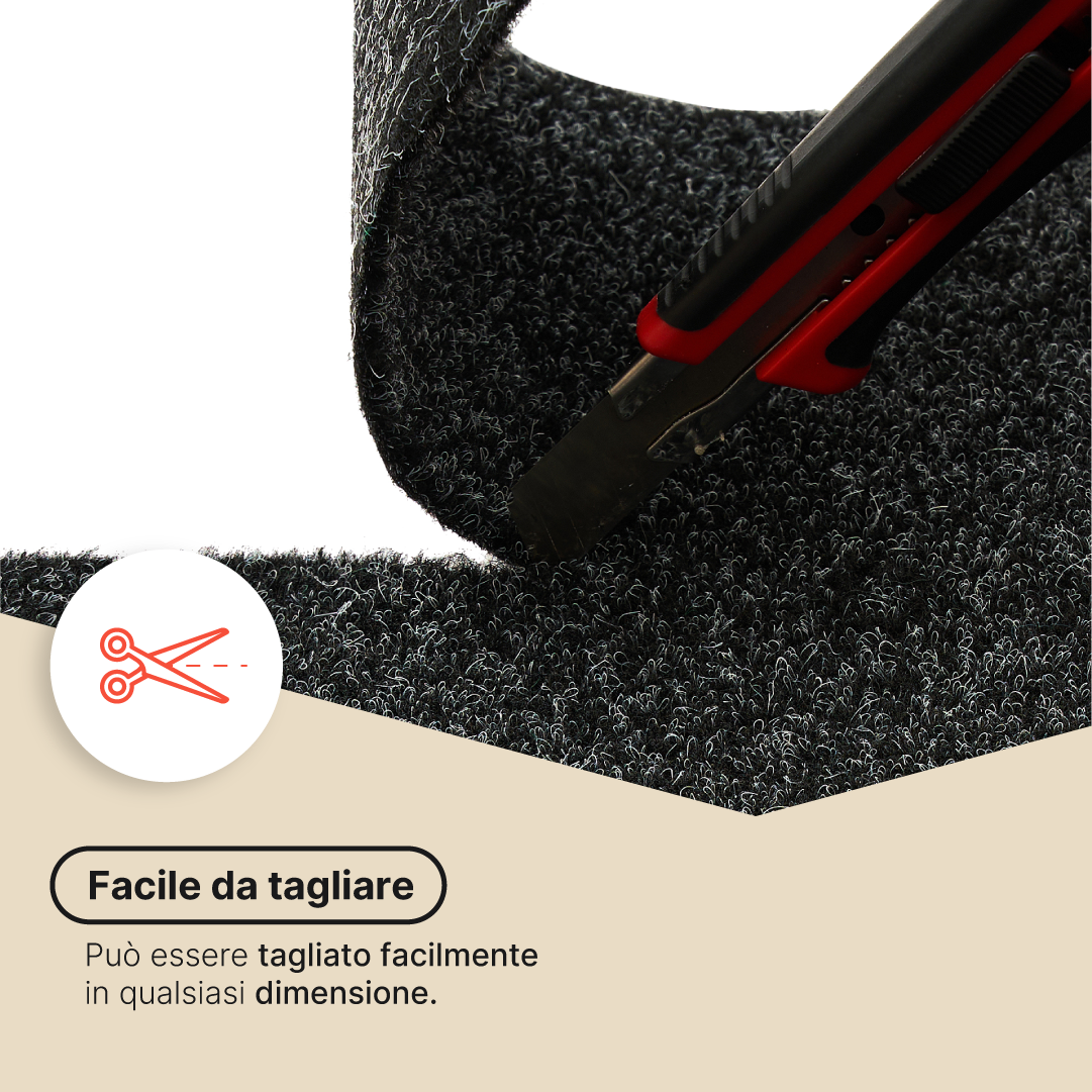 Erba Sintetica Vera Antracite 4 mm