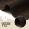 Erba Sintetica Vera Marrone 4 mm
