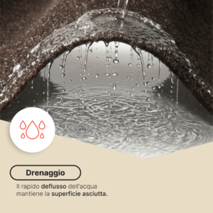 Erba Sintetica Vera Marrone 4 mm