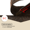 Erba Sintetica Vera Marrone 4 mm