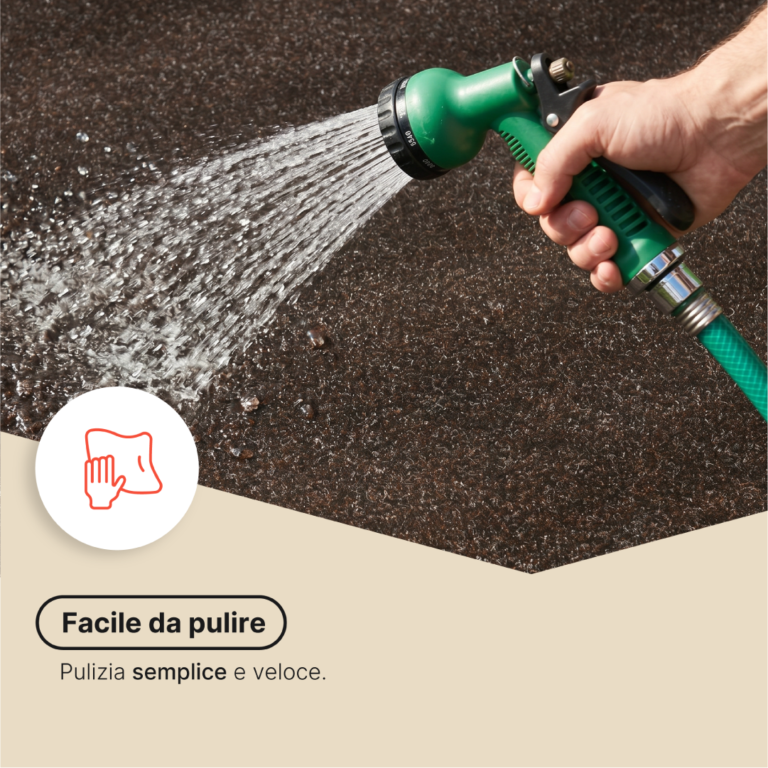 Erba Sintetica Vera Marrone 4 mm