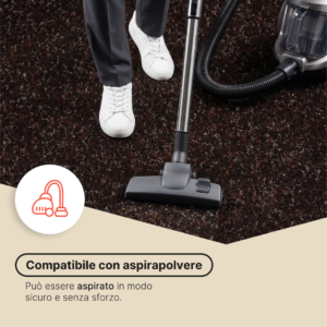 Erba Sintetica Vera Marrone 4 mm