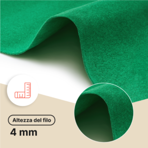 Erba Sintetica Vera Verde 4 mm