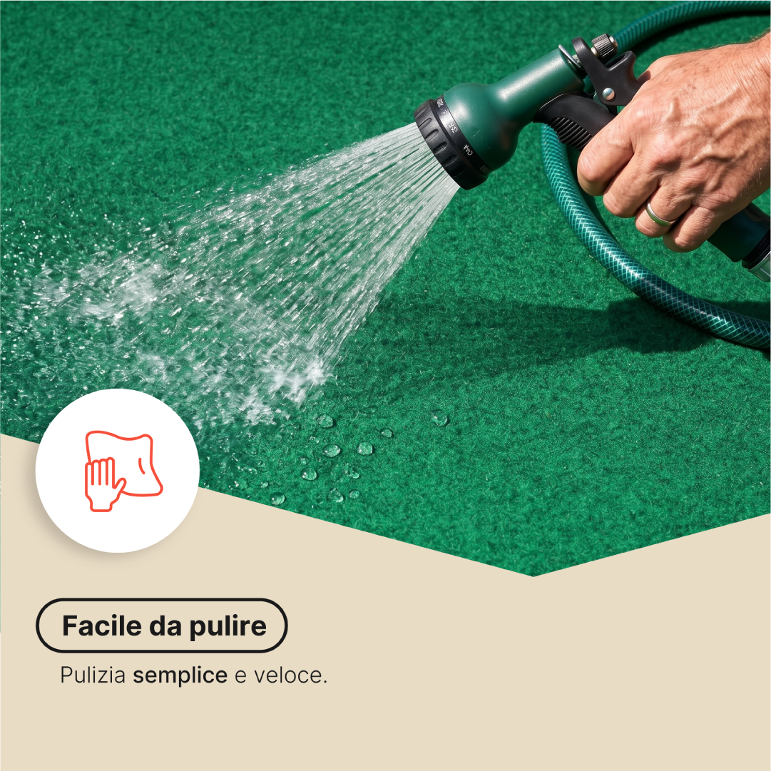 Erba Sintetica Vera Verde 4 mm
