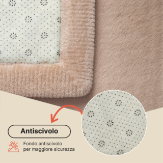 Tappeto Bambini Fluffin Beige
