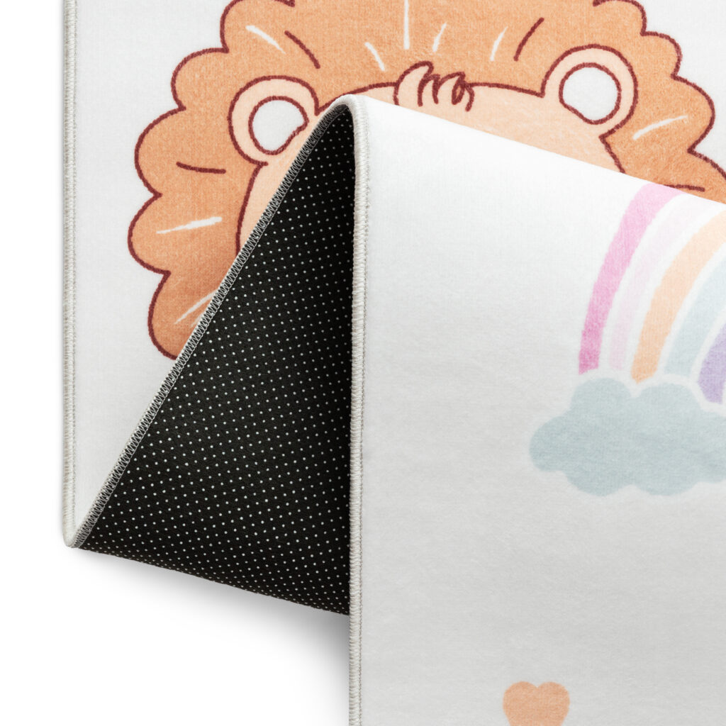 Tappeto Kids Bambini Multicolore Campana Antiscivolo