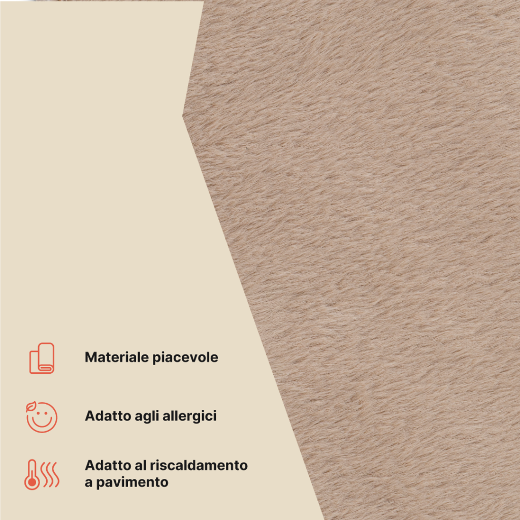 Tappeto Lumi Marrone Antiscivolo