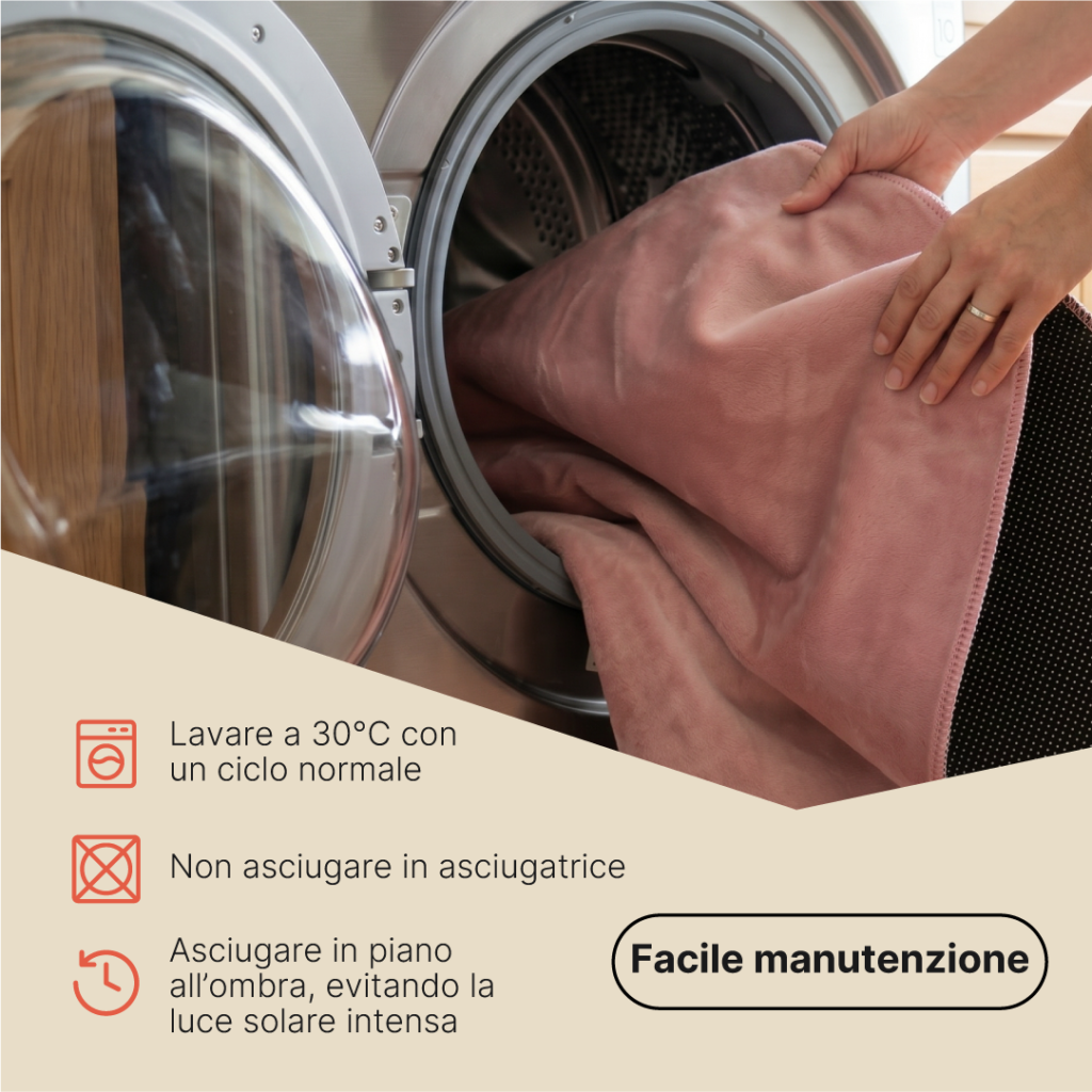 Tappeto Lumi Rotondo Rosa Antiscivolo