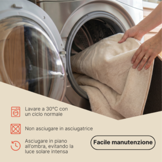 Tappeto Lumi Quadrato Beige Antiscivolo
