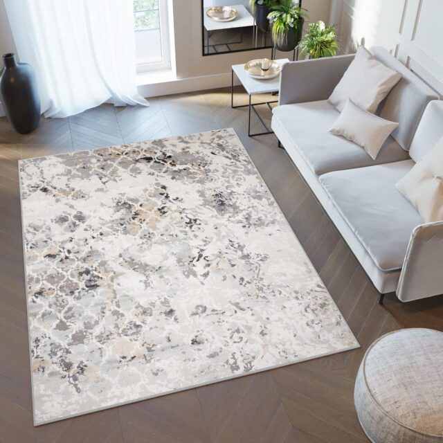 Tappeto Valley Grigio Rame Vintage Trellis