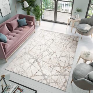 Tappeto Valley Grigio Astratto Linee