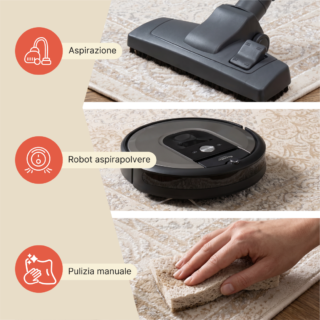 Tappeto Ares Crema Vintage Medaglione