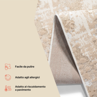 Passatoia Crystal Beige Retrò