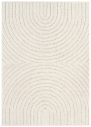 Tappeto Linea 3D Crema Archi