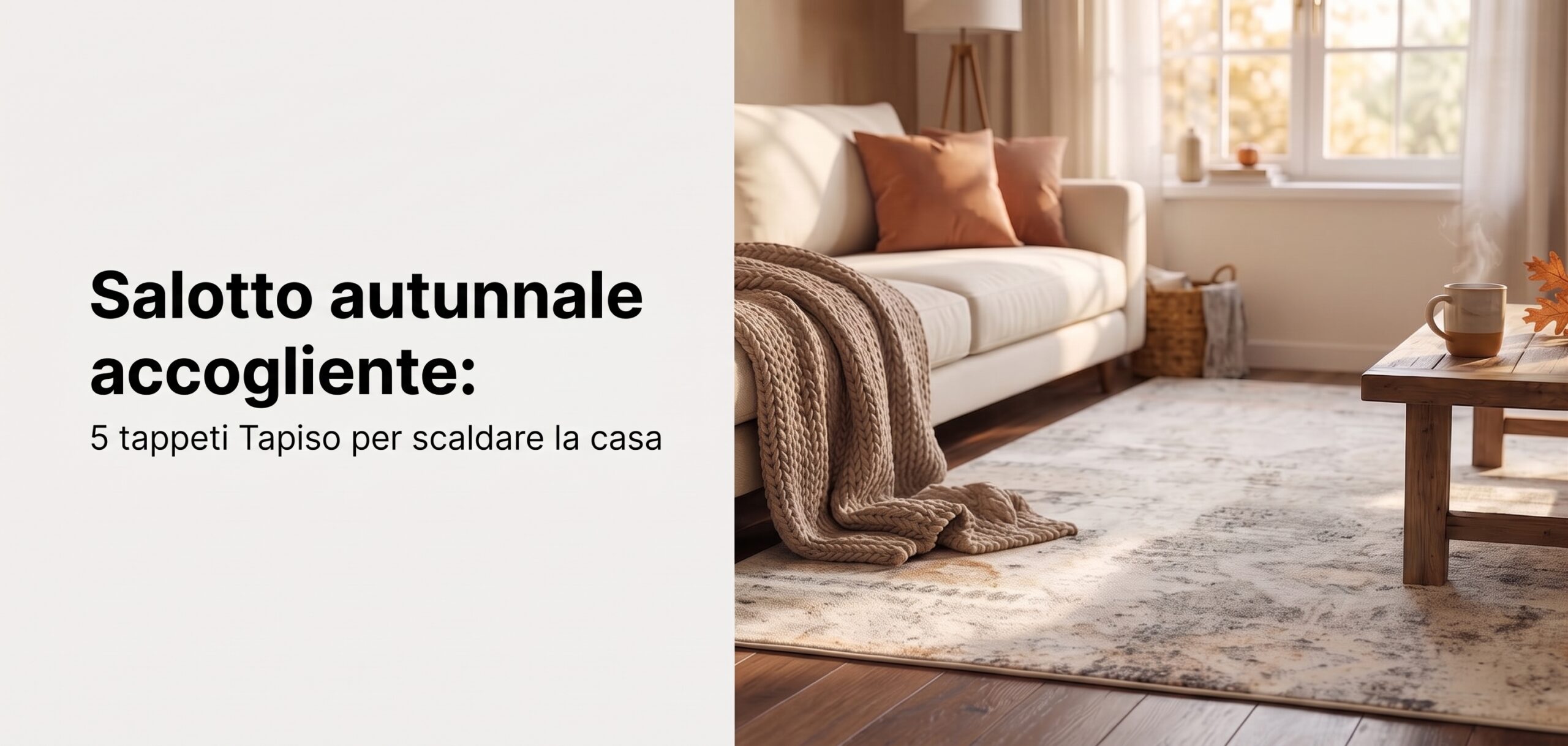 5 tappeti Tapiso per scaldare la casa