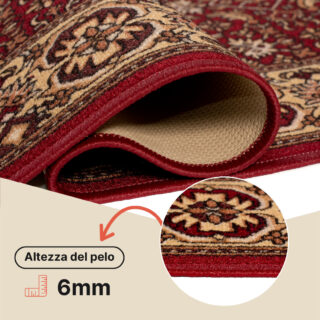 Passatoia Antiscivolo Rosso Orientale