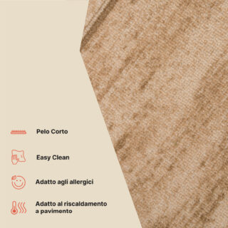 Passatoia Antiscivolo Beige Cornice