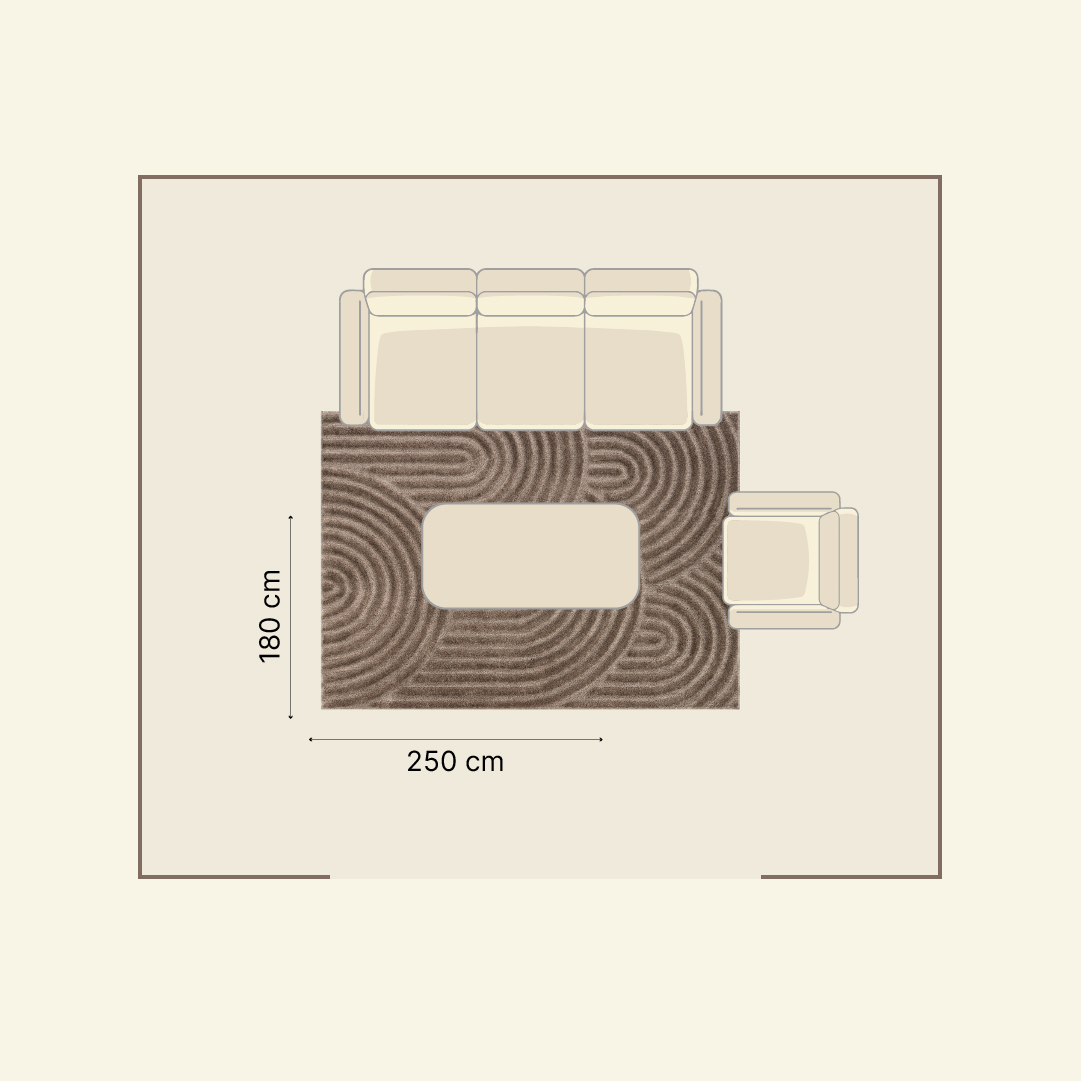 Quale tappeto scegliere per un soggiorno di 20 m²?