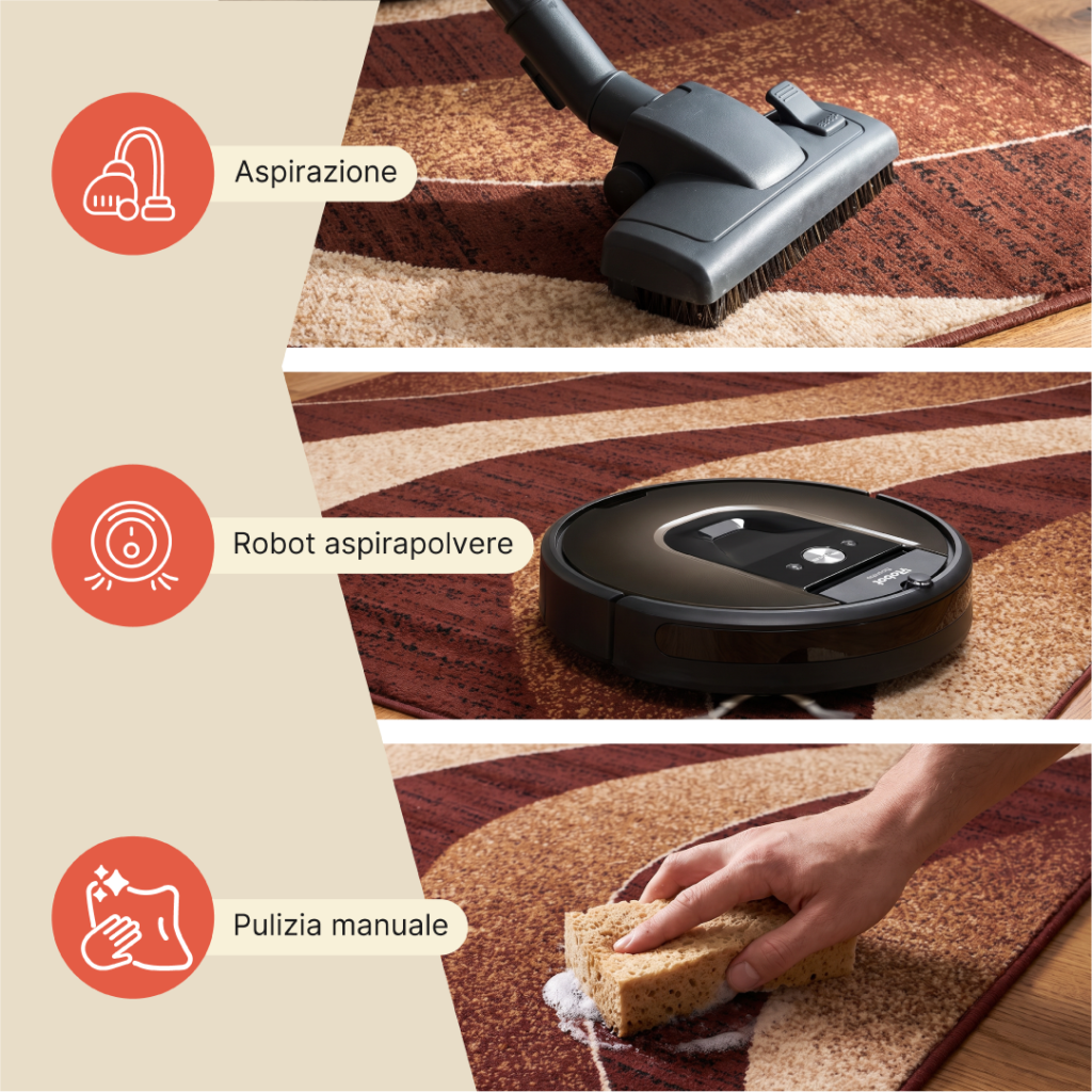 Tappeto Dream Moderno Marrone Scuro Onde Crema